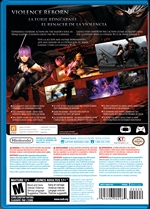 Nintendo Wii U Ninja Gaiden 3 Razor's Edge Back CoverThumbnail